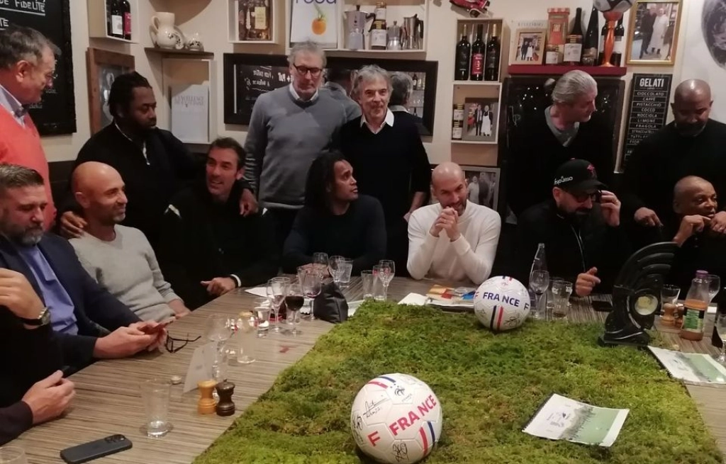 Soirée étonnante avec Zidane et champions : Resto italien « open bar »