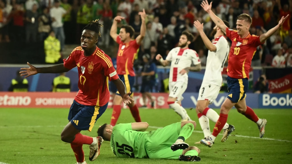Euro 2024 : l’Espagne s’offre la Géorgie et affrontera l'Allemagne en quarts de finale
