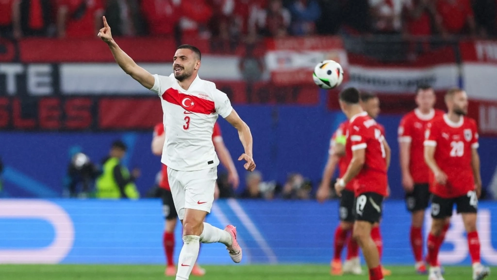 Euro 2024 : la Turquie dompte l’Autriche et rejoint les Pays-Bas en quarts de finale