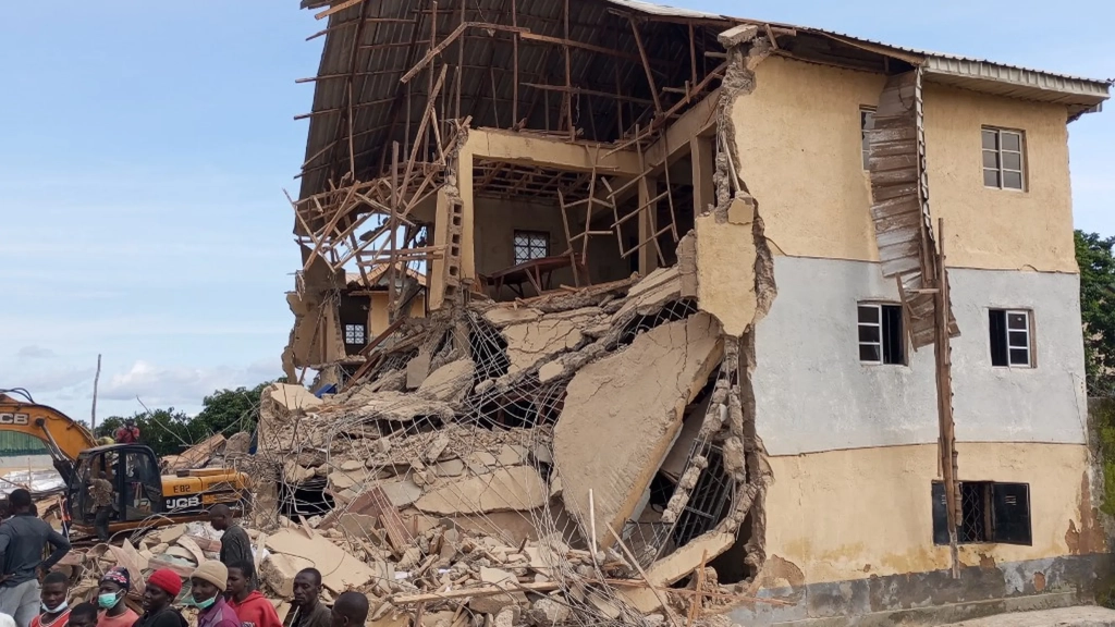 Nigeria : au moins 21 morts et 69 blessés dans l'effondrement d'une école